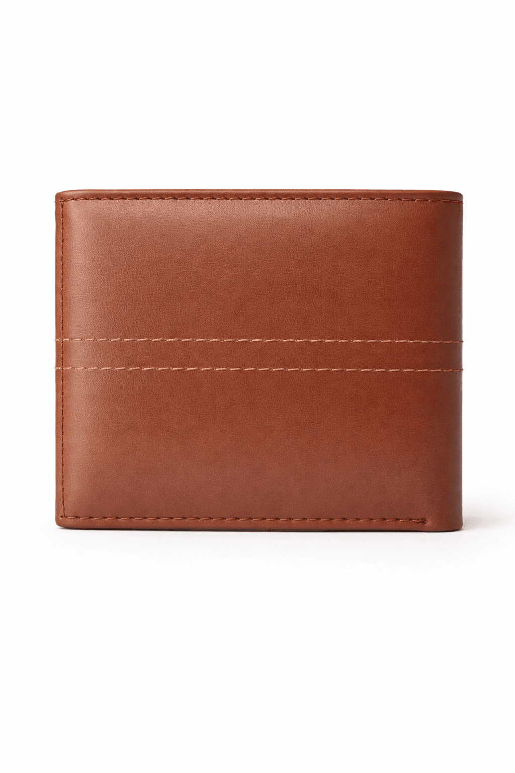 Tan Brown Leather Wallet