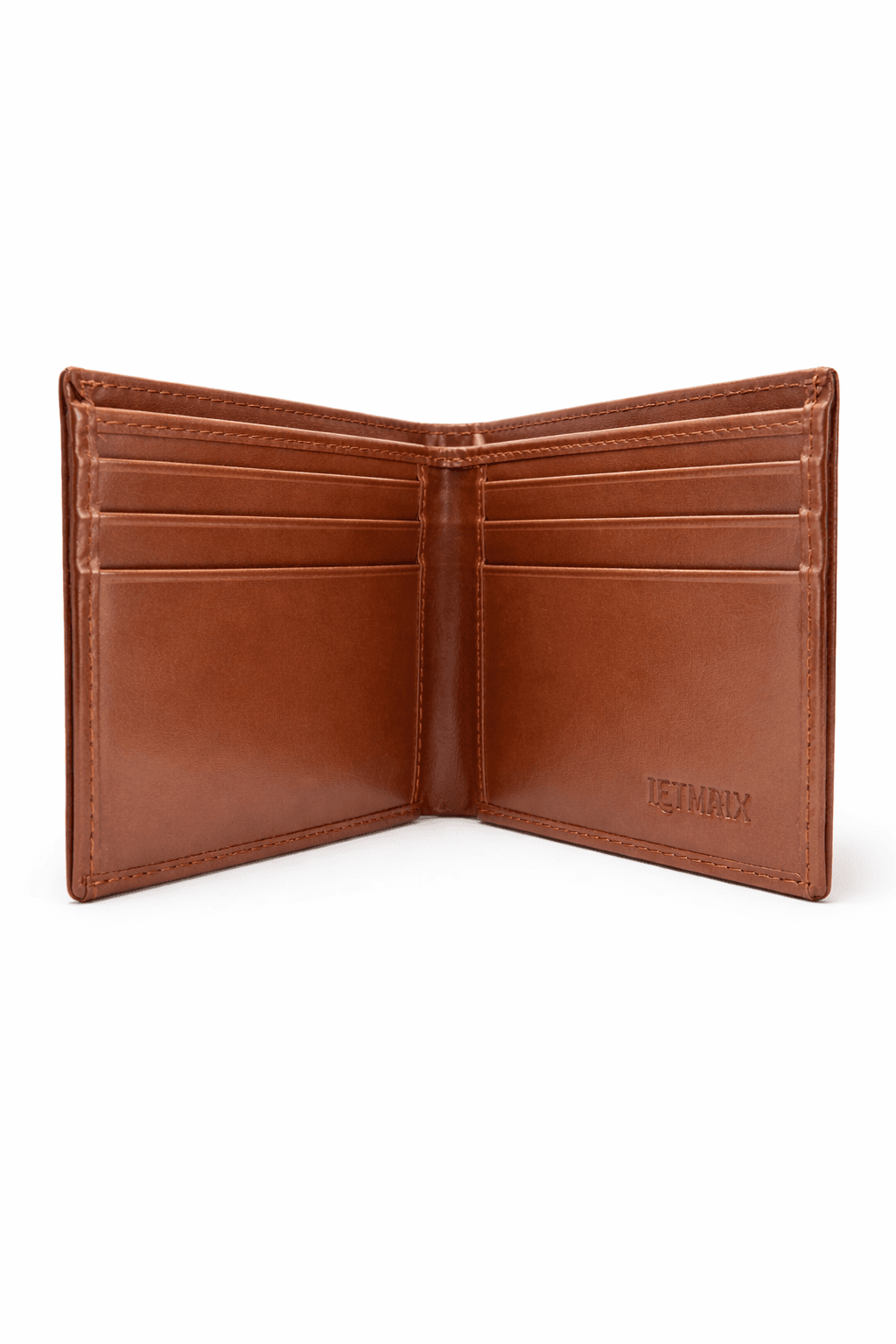 Tan Brown Leather Wallet